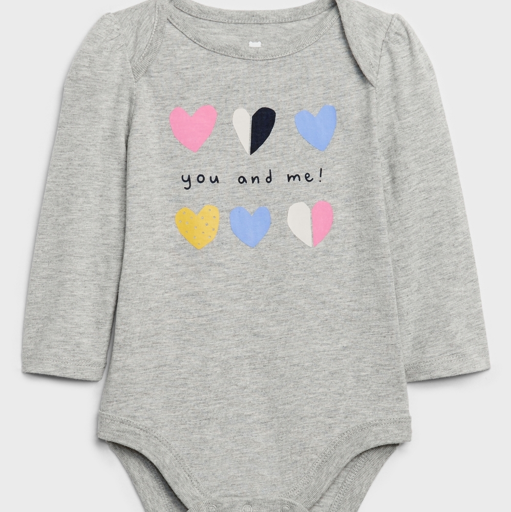 GAP Factory Baby Girl Graphic Bodysuit 3-6M NWT